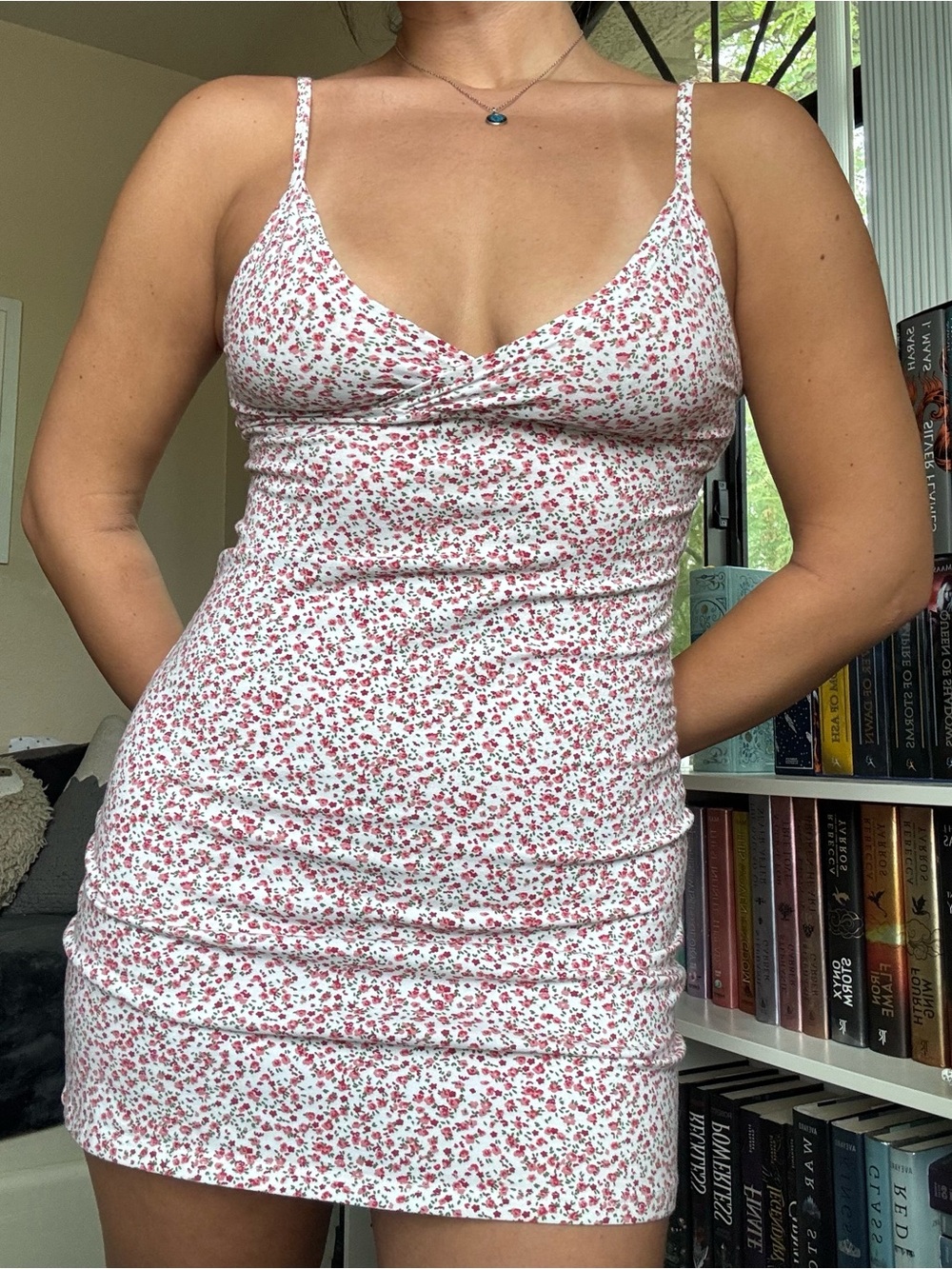 Brandy Melville Floral Amara Dress
